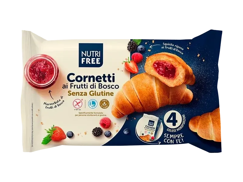 Cornetti ai Frutti di Bosco - Nutrifree
