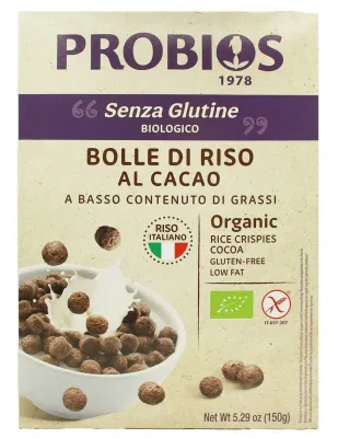 Bolle di Riso Italiano al Cacao - Probios