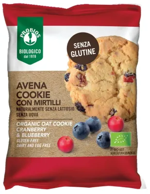 Avena Cookie con Mirtilli - Probios Avena Cookie con Mirtilli - Probios