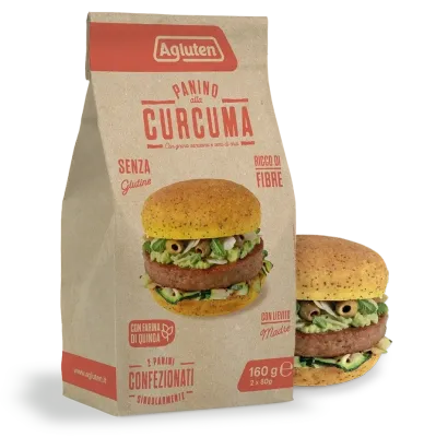 Panino alla Curcuma - Agluten Panino alla Curcuma - Agluten