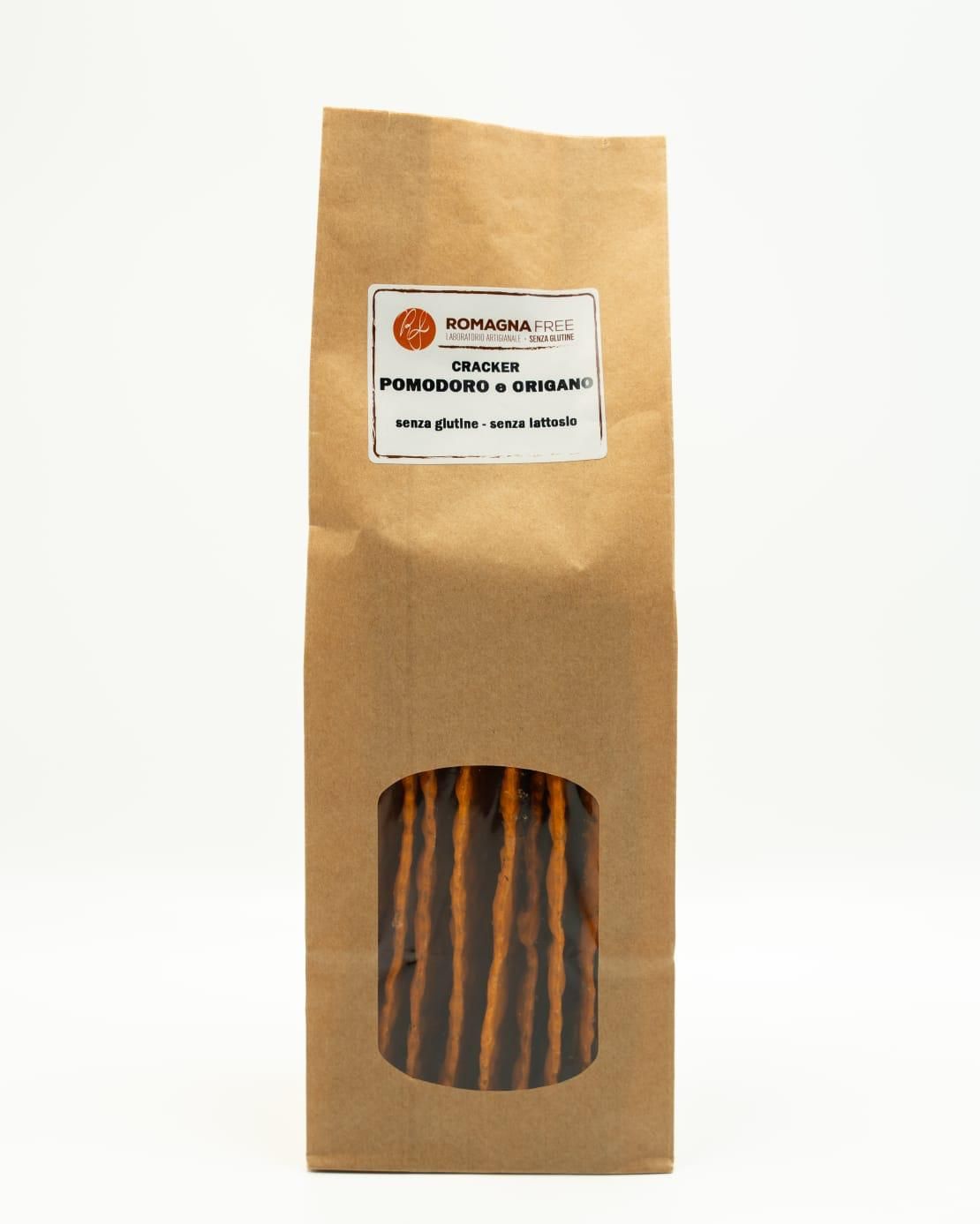 Cracker Piadina Pomodoro e Origano - Romagna Free Cracker Piadina Pomodoro e Origano - Romagna Free