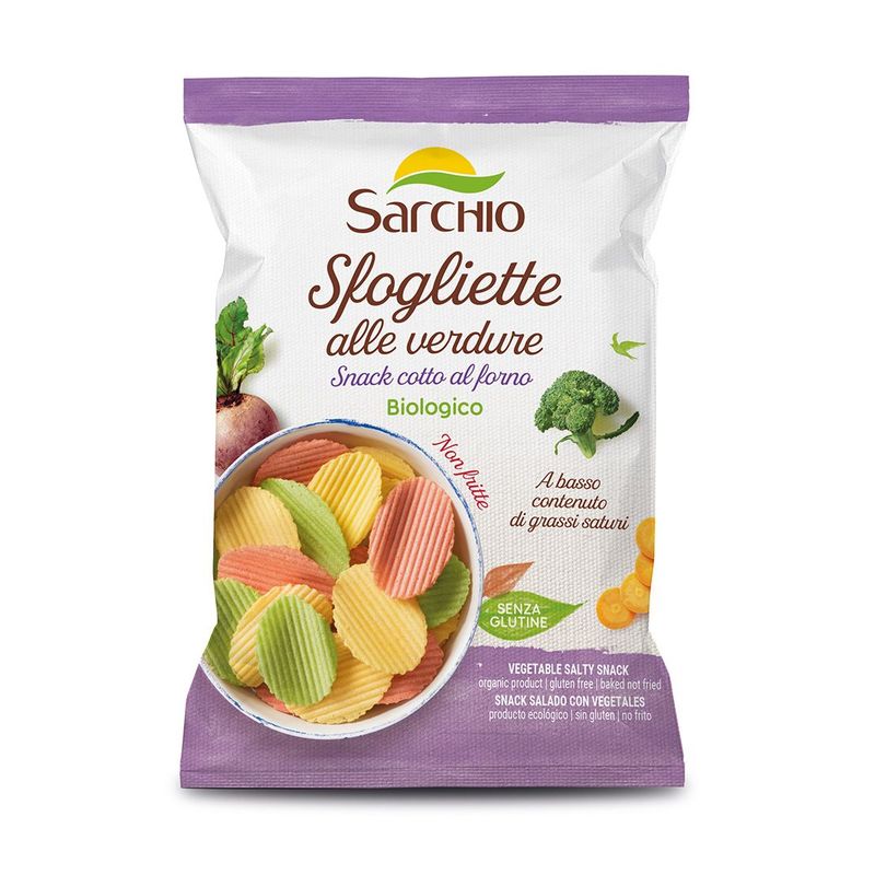 Sfogliette alle Verdure Biologiche - Sarchio Sfogliette alle Verdure Biologiche - Sarchio