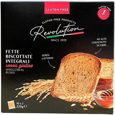 Fette Biscottate Integrali - Revolution Fette Biscottate Integrali - Revolution