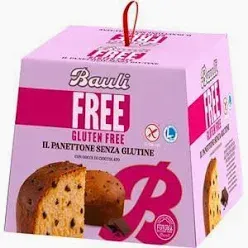 Panettone con Gocce di Cioccolato senza glutine e senza lattosio - Bauli