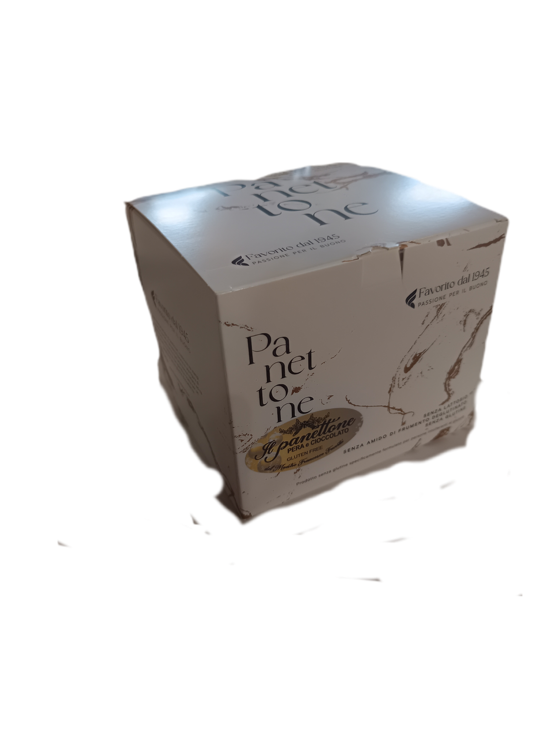 Panettone Artigianale Pere e Cioccolato senza glutine e senza lattosio  - Francesco Favorito