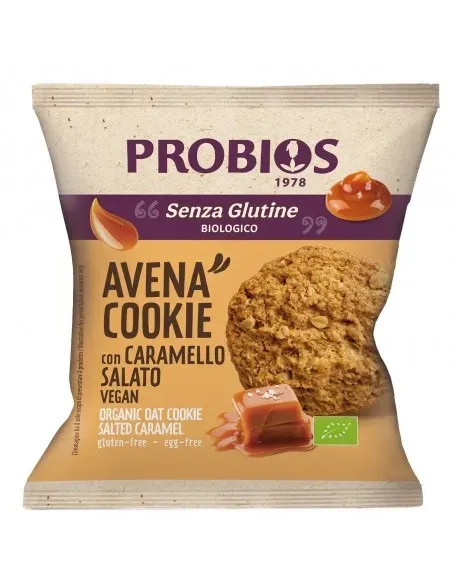 Avena Cookie con Caramello Salato - Probios