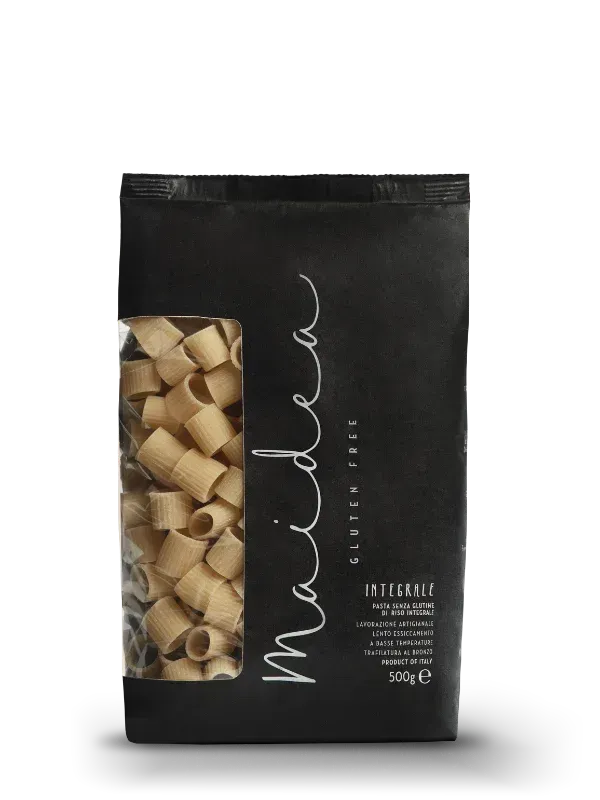 Mezze Maniche Rigate di Riso Integrale - Maidea