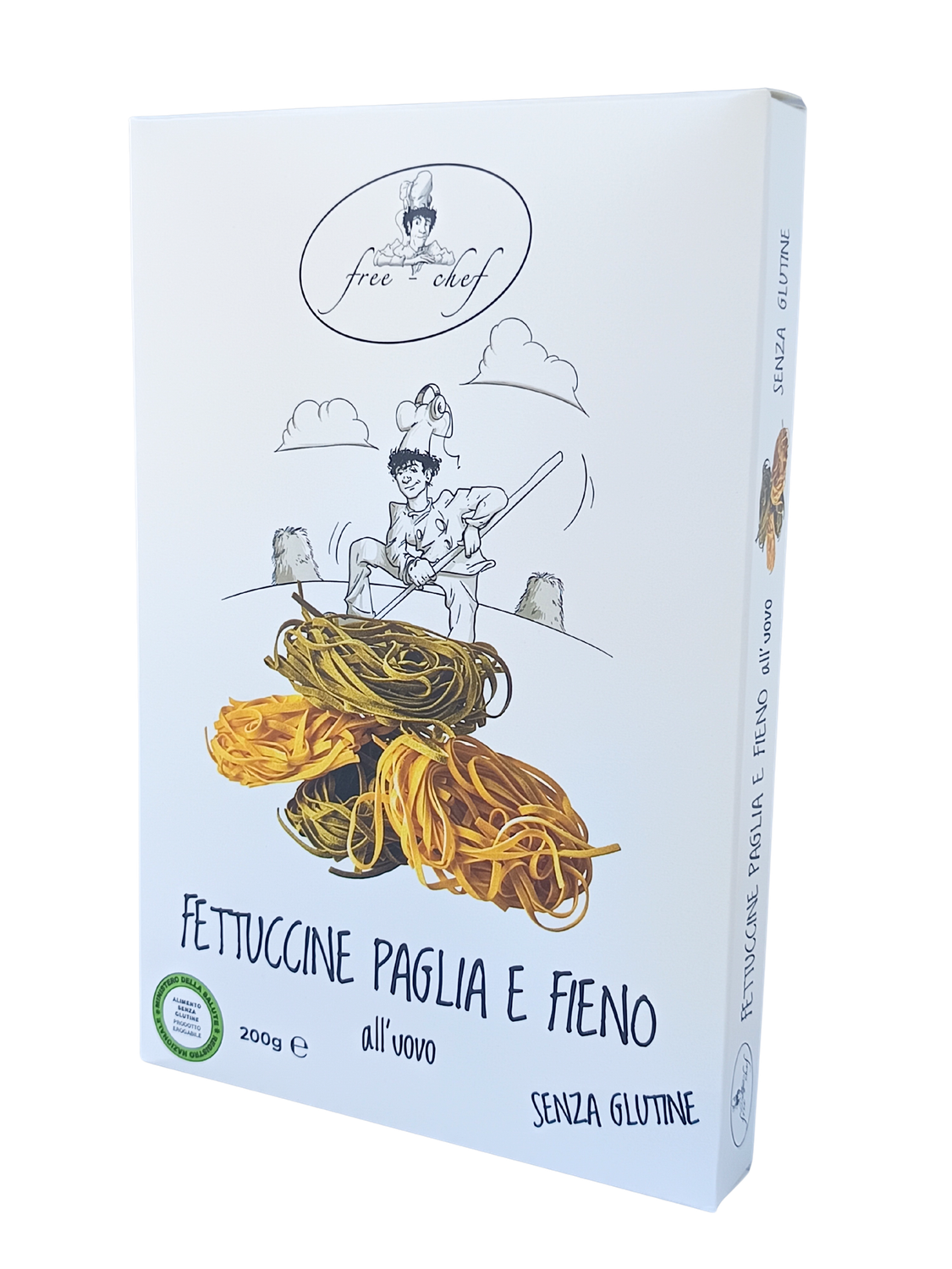 Fettuccine Paglia e Fieno - Free-Chef Fettuccine Paglia e Fieno - Free-Chef