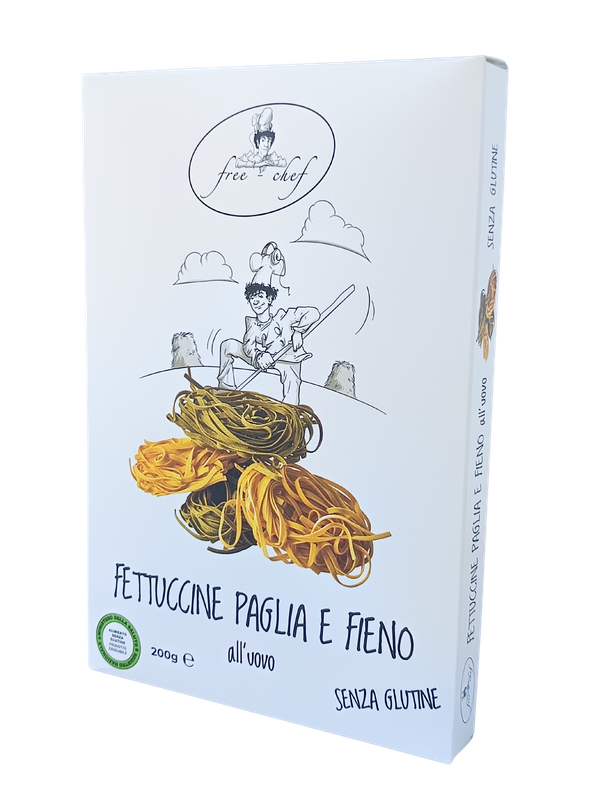 Fettuccine Paglia e Fieno - Free-Chef