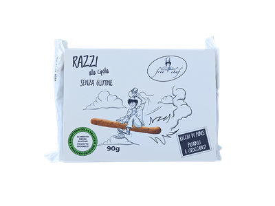 Razzi alla Cipolla (Grissini) - Free-Chef Razzi alla Cipolla (Grissini) - Free-Chef