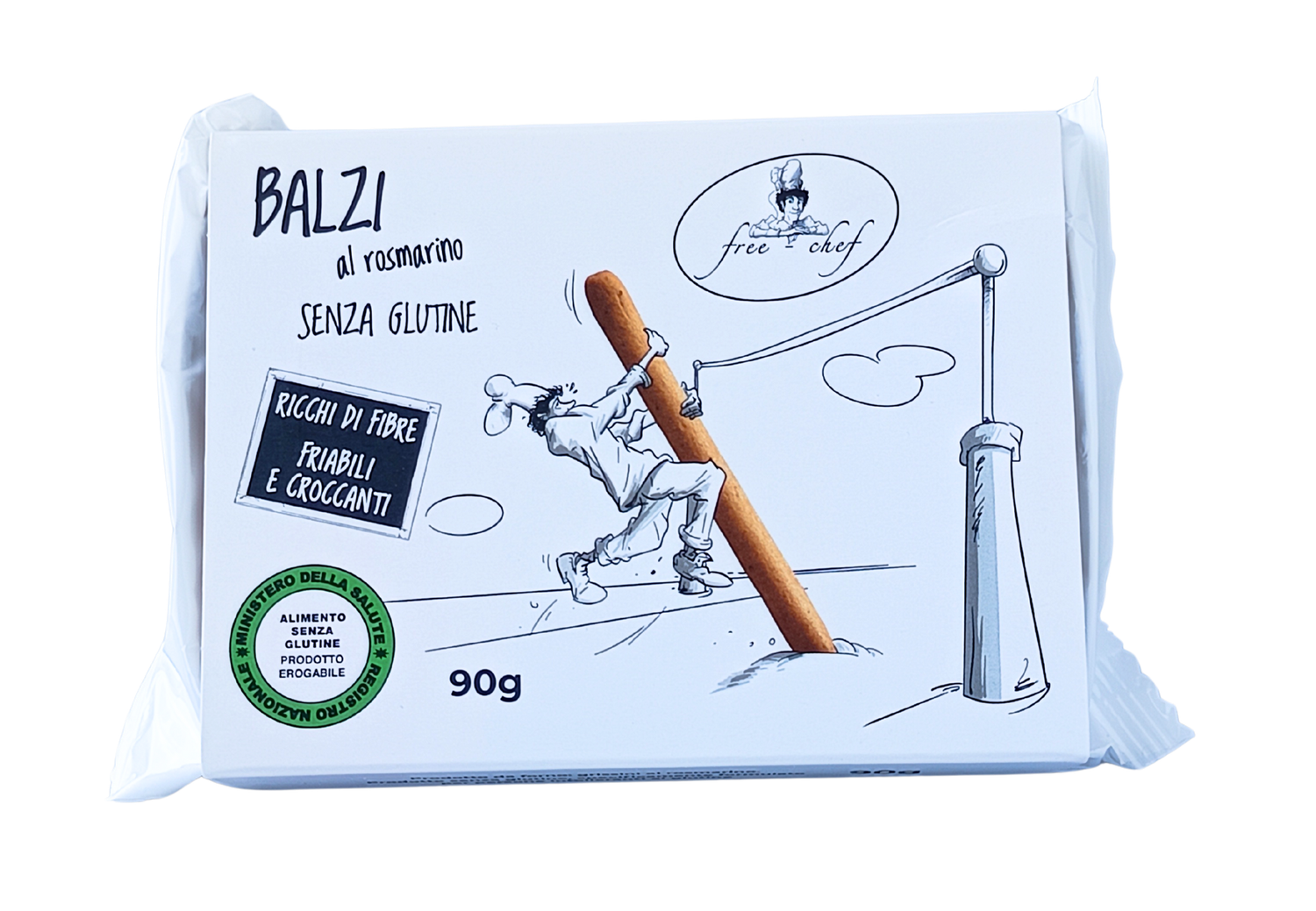 Balzi al Rosmarino (Grissini) - Free-Chef Balzi al Rosmarino (Grissini) - Free-Chef