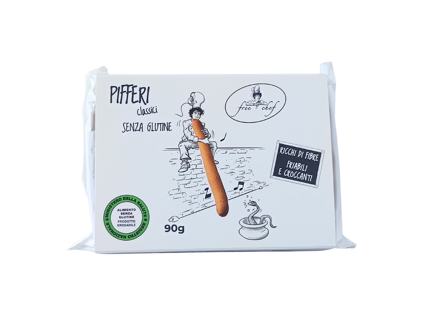 Pifferi Classici (Grissini) - Free-Chef Pifferi Classici (Grissini) - Free-Chef