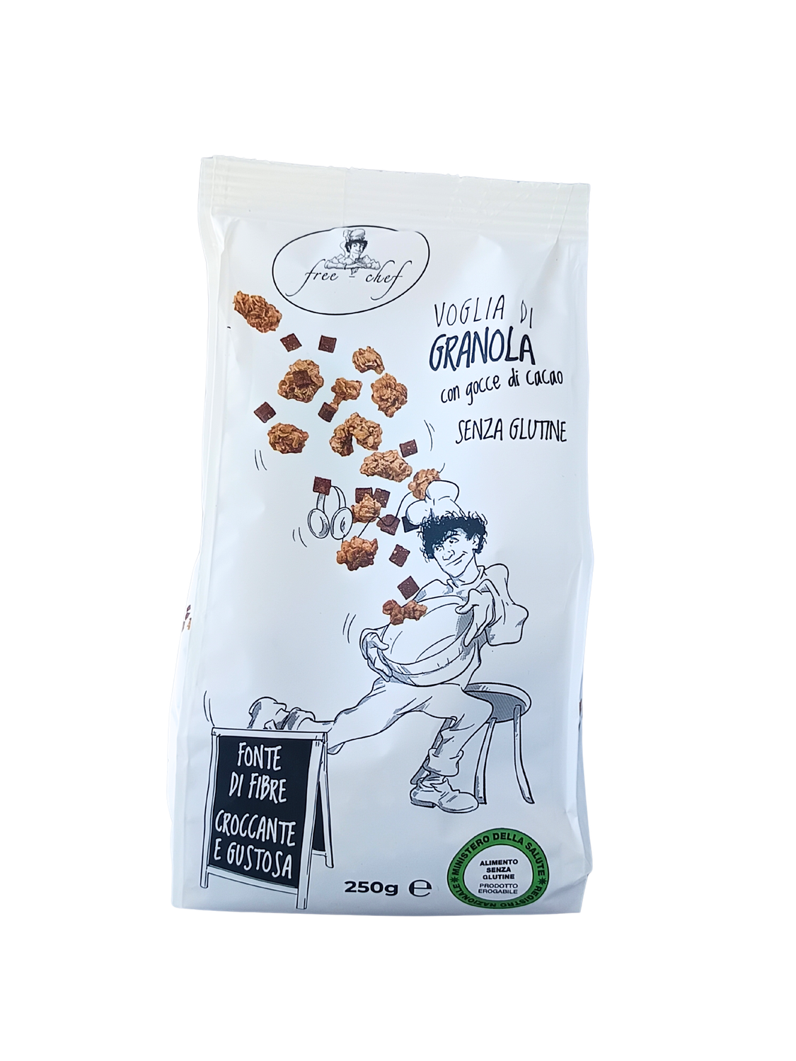 Voglia al Cioccolato (Granola) - Free-Chef Voglia al Cioccolato (Granola) - Free-Chef