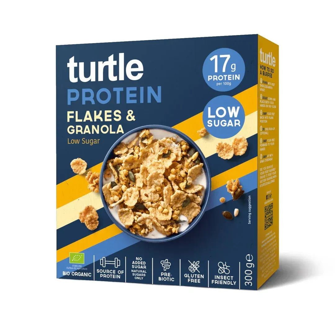 Protein Flakes & Granola - Turtle Protein Flakes & Granola - Turtle
