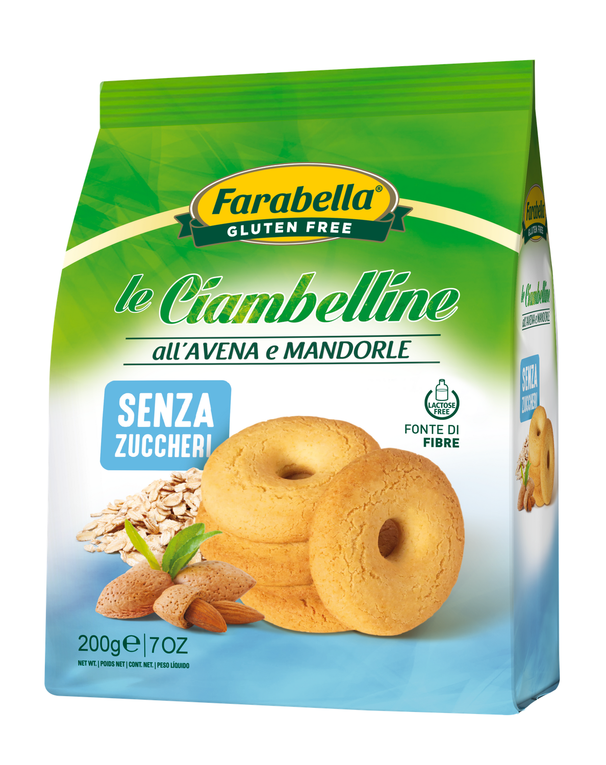 Le Ciambelline all'Avena e Mandorle senza zuccheri - Farabella