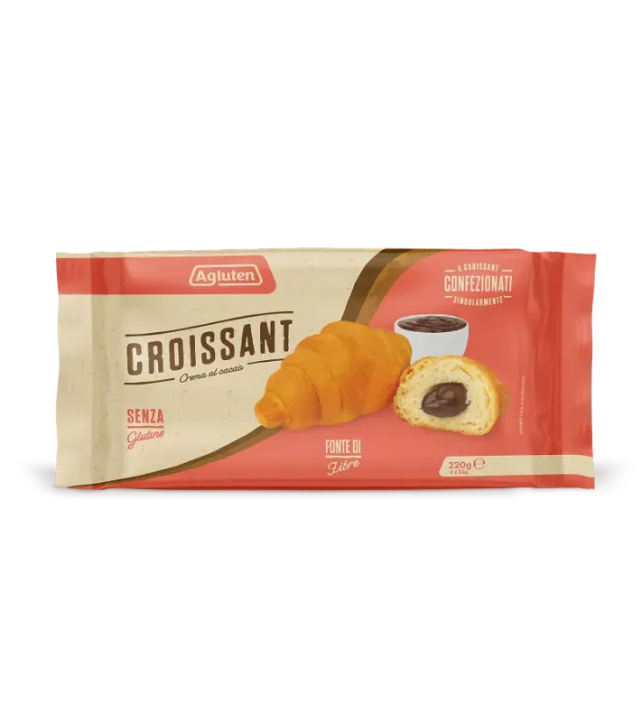 Croissant con Crema al Cacao - Agluten
