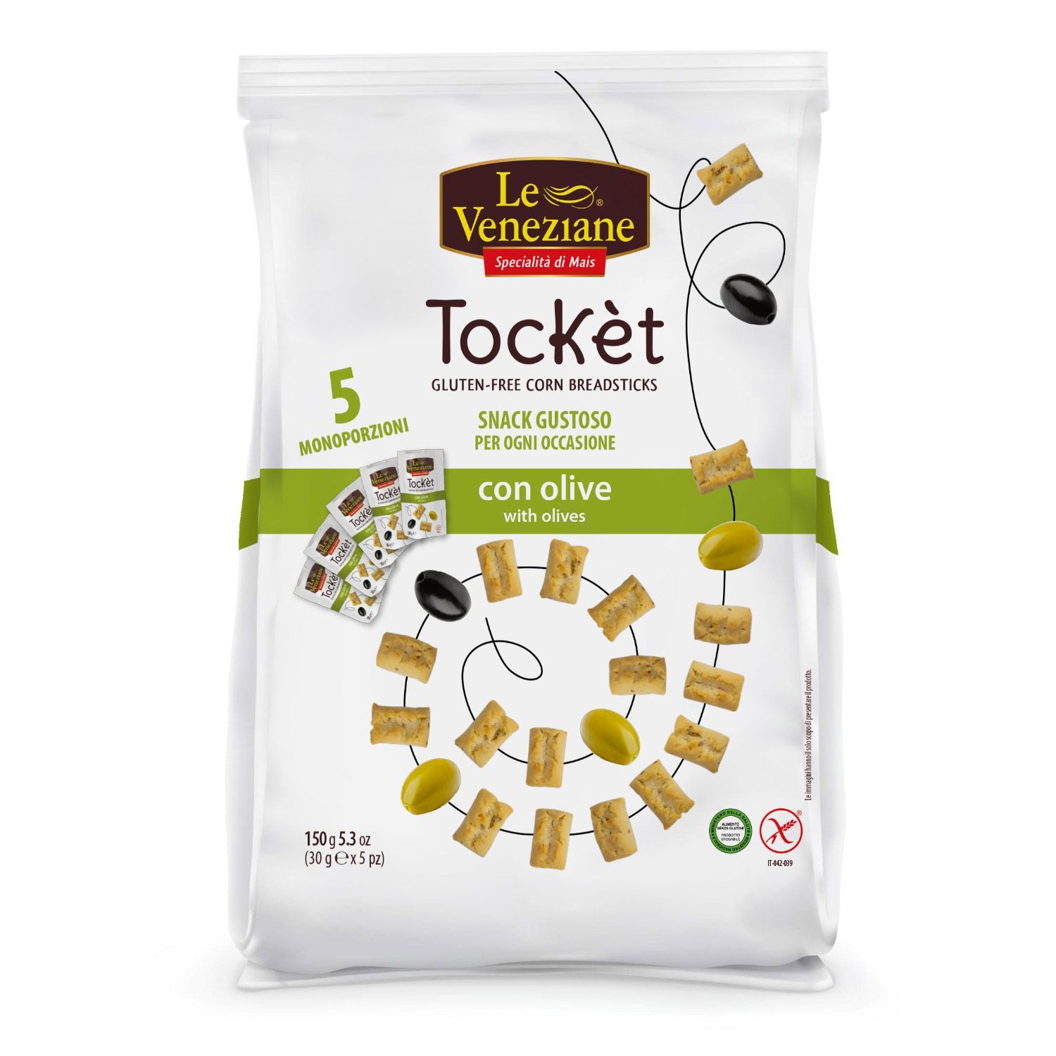 Tockèt  con Olive Multipacco - Le Veneziane