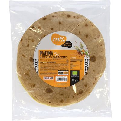 Piadina al Grano Saraceno - Zer% - Fior di Loto