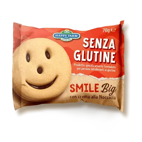 Smile Big con Crema alla Nocciola - Happy Farm Smile Big con Crema alla Nocciola - Happy Farm