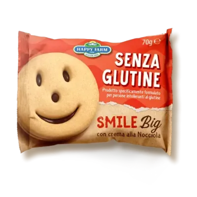Smile Big con Crema alla Nocciola - Happy Farm Smile Big con Crema alla Nocciola - Happy Farm