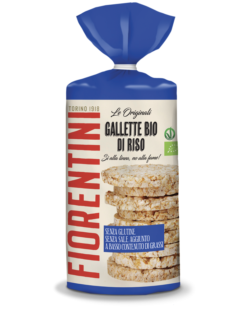Gallette Bio di Riso senza sale aggiunto - Fiorentini