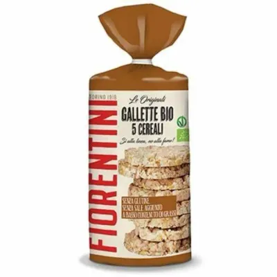 Gallette Bio di 5 Cereali senza sale aggiunto - Fiorentini Gallette Bio di 5 Cereali senza sale aggiunto - Fiorentini