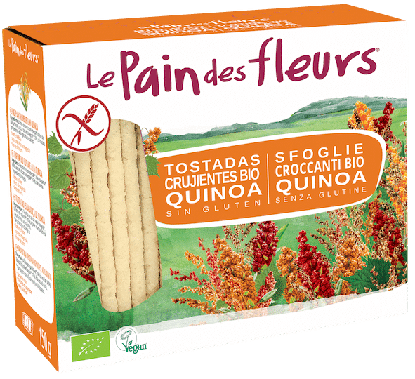 Sfoglie Croccanti alla Quinoa - Le Pain des Fleurs