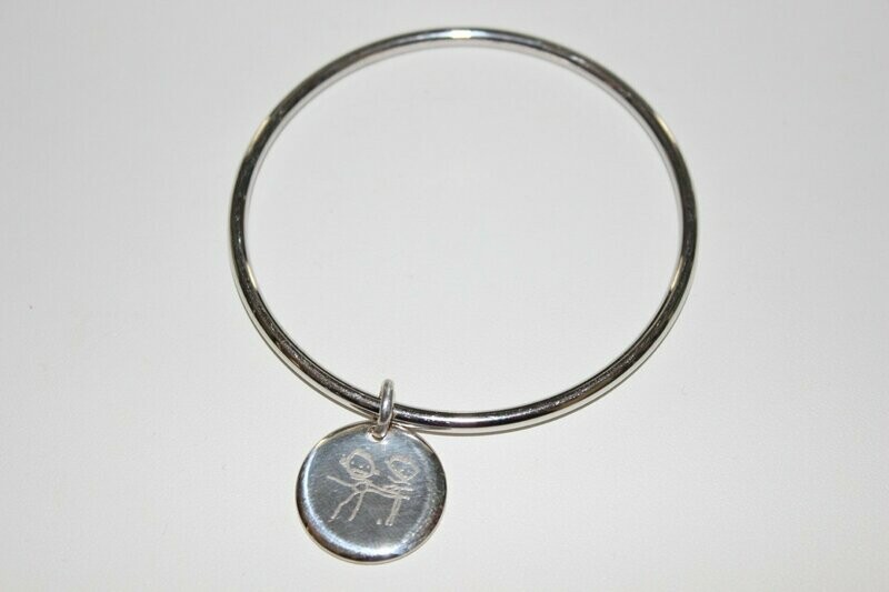 BRACELET JONC ARGENT MASSIF