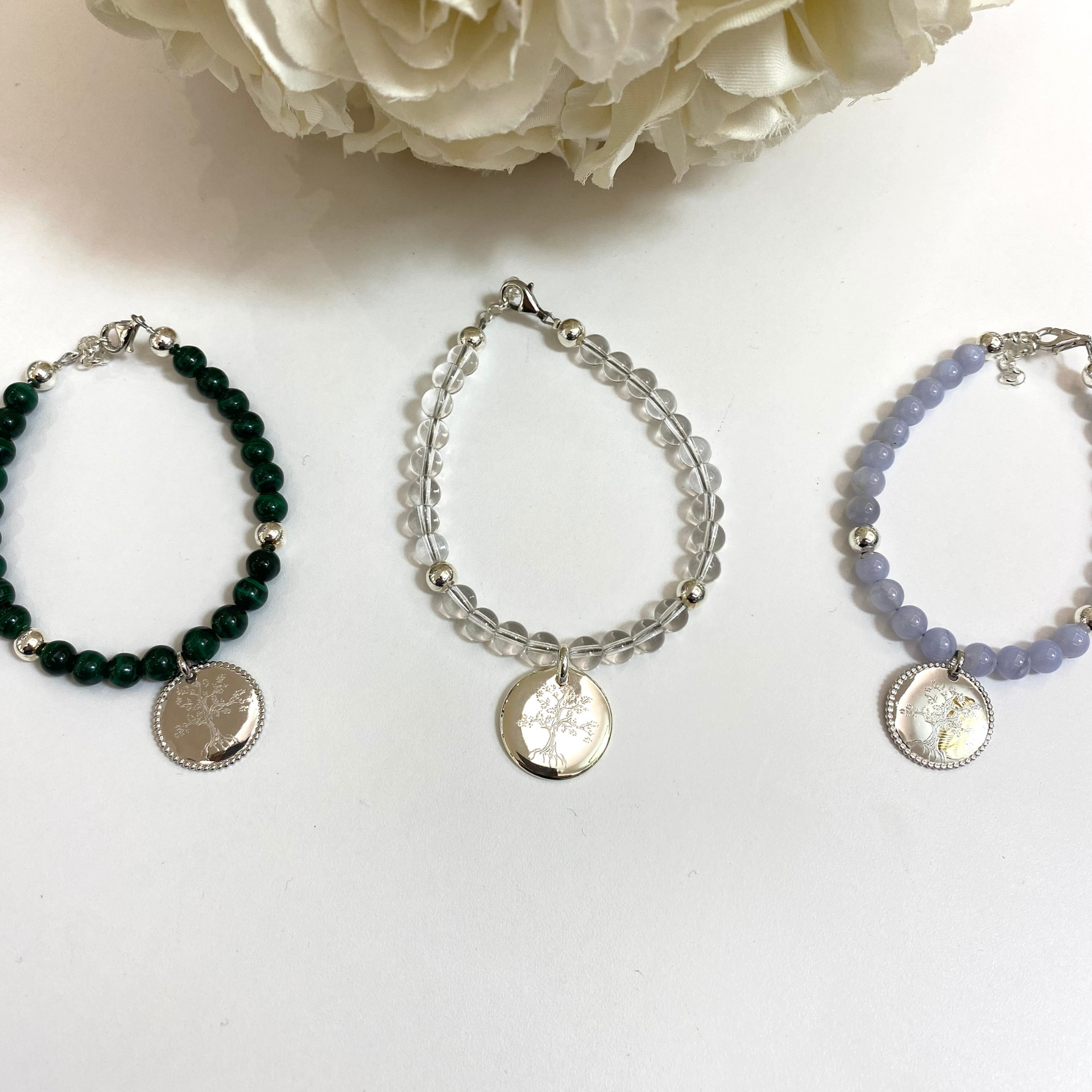 Bracelet de Julia quartz à inclusions