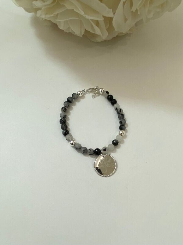 Bracelet de Julia quartz à inclusions