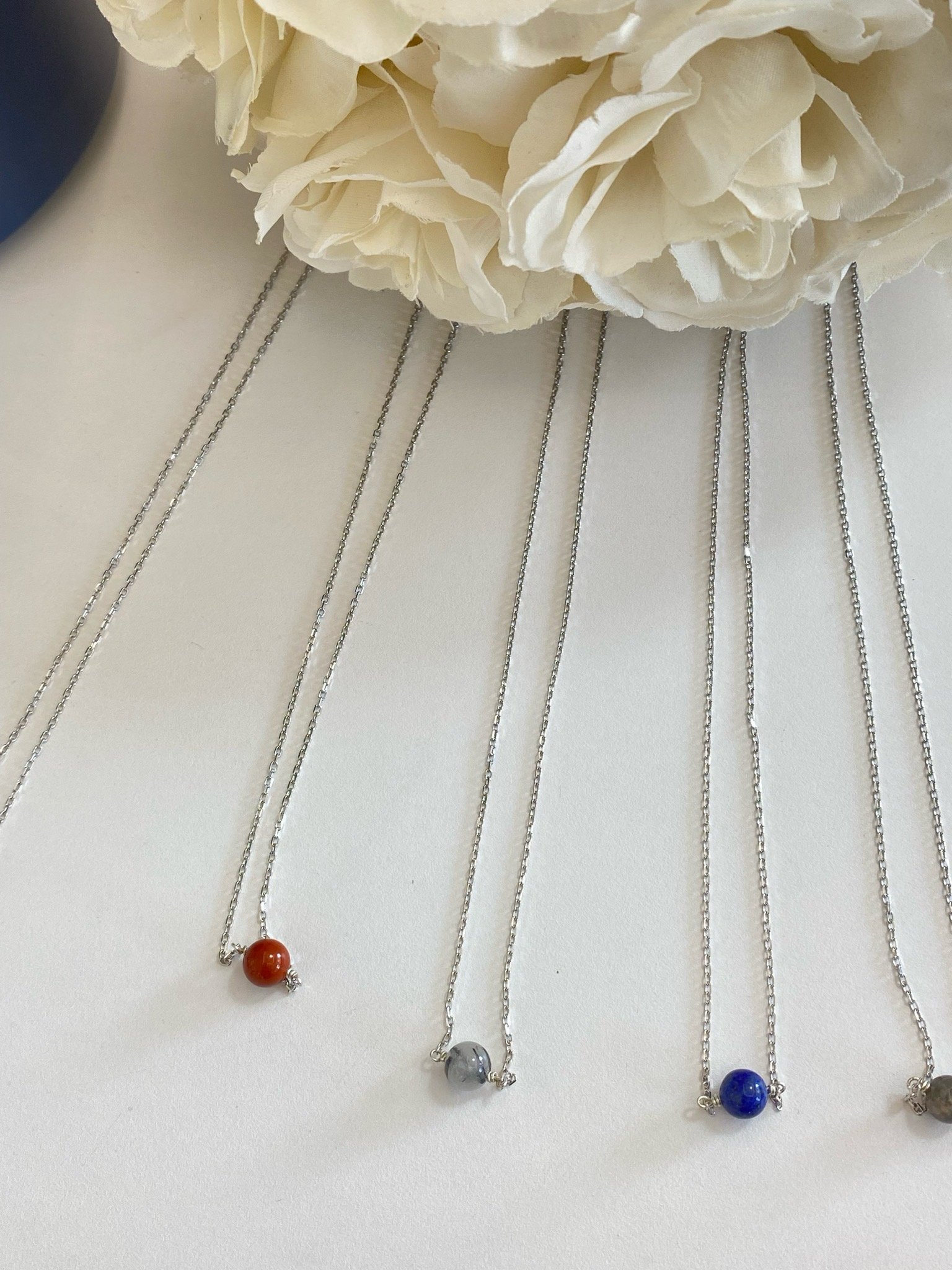 Collier des secrets & labradorite