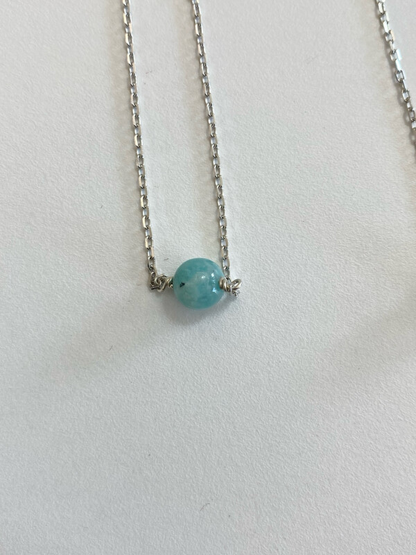 Collier des secrets &  amazonite