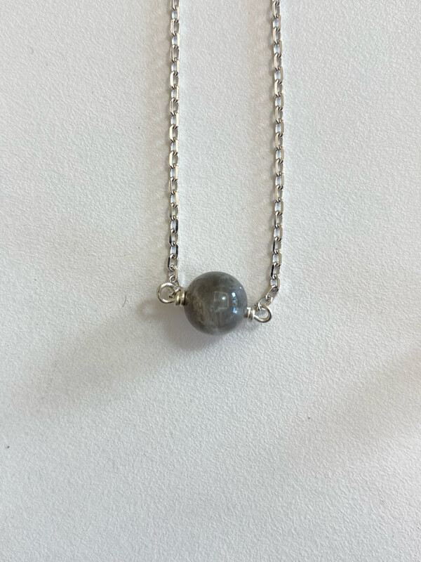 Collier des secrets & labradorite