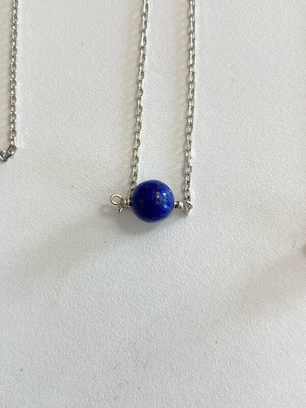 Collier des secrets & lapis lazuli