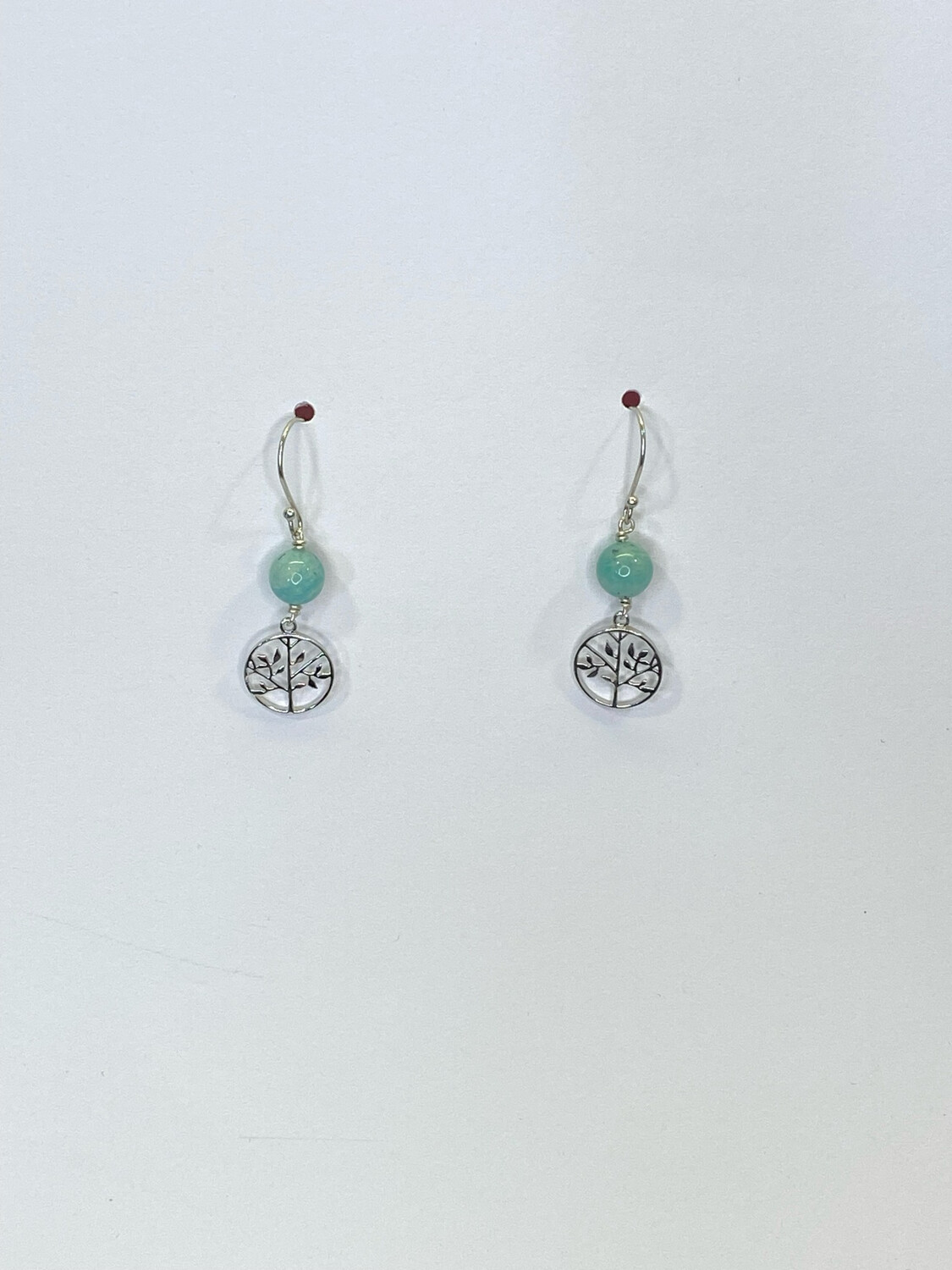 Boucles d’oreilles Harmonie céleste  & Amazonite