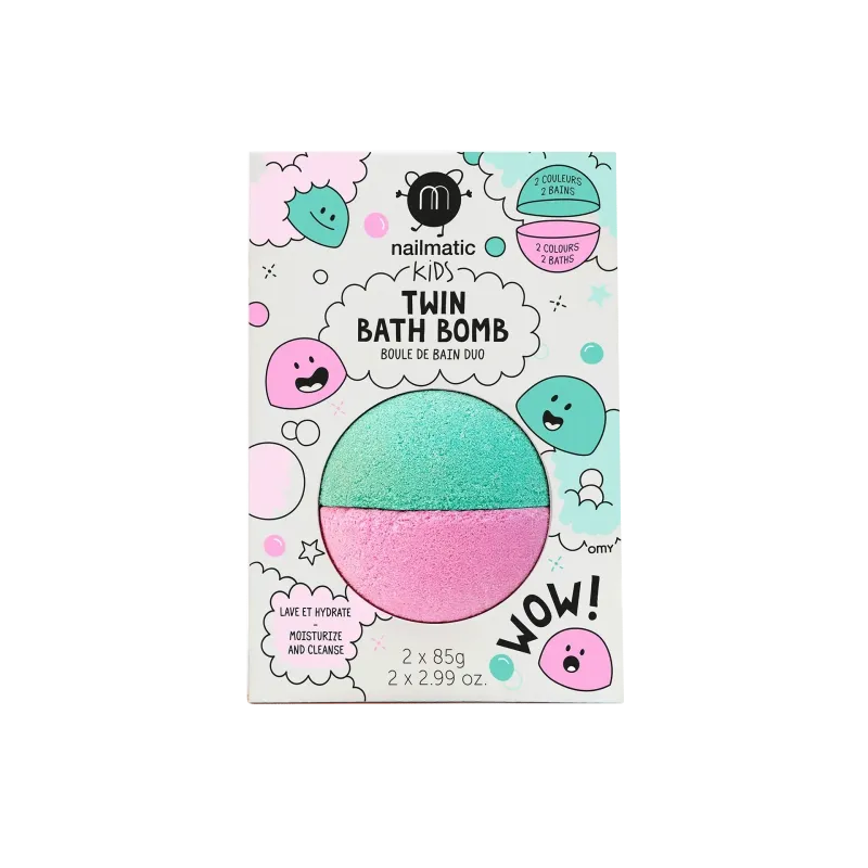 Pink + Lagoon Twin Bath Bomb