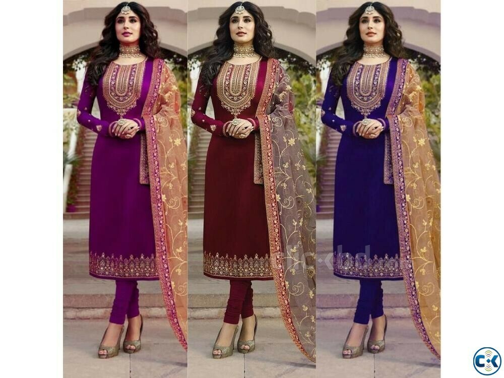 INDIAN GEORATTE THREE PIECE