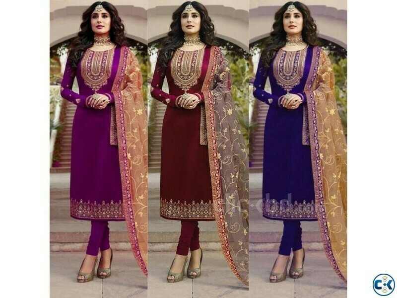 INDIAN GEORATTE THREE PIECE