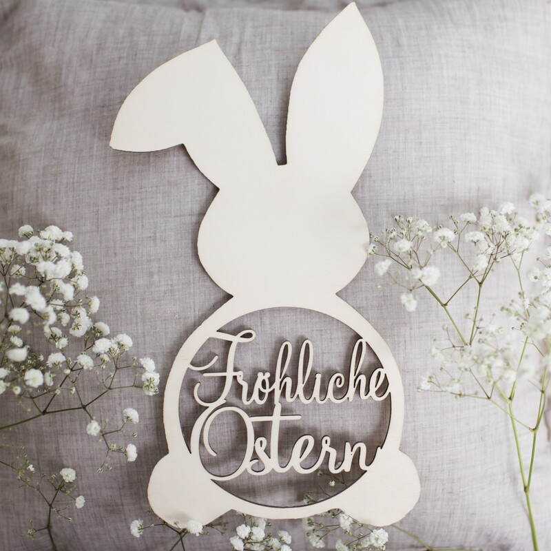 Osterhase &quot;Fröhliche Ostern&quot;
