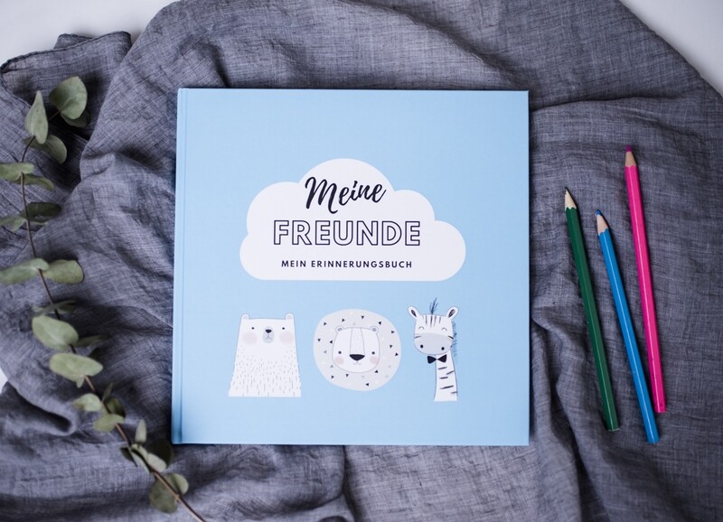 Meine Freunde - Freundebuch - für Jungen &amp; Mädchen