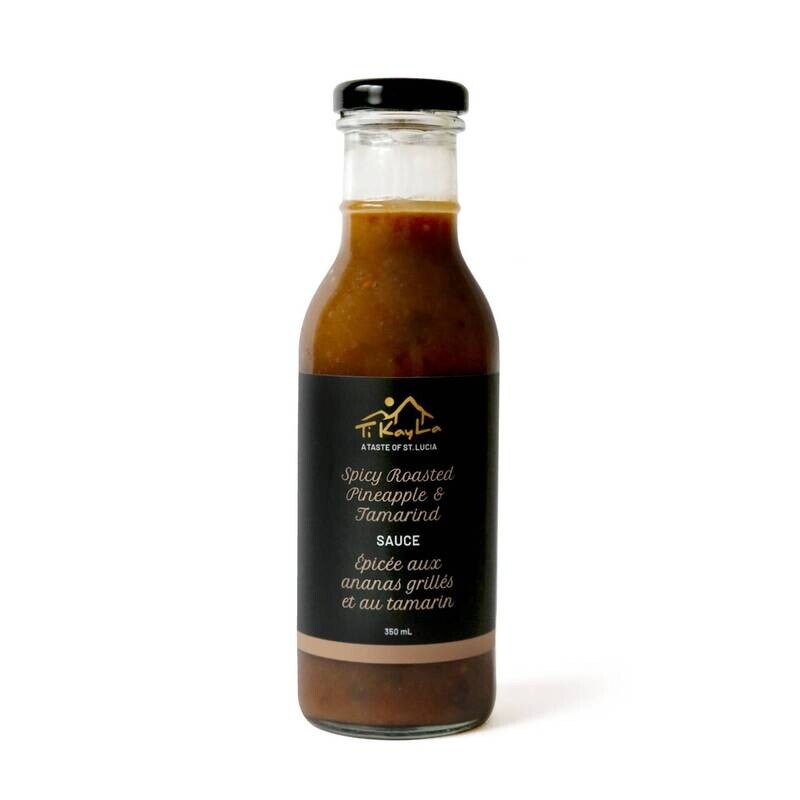 Spicy Roasted Pineapple  & Tamarind Sauce