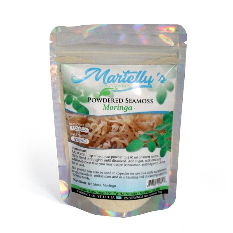 Moringa Powdered Seamoss 70g