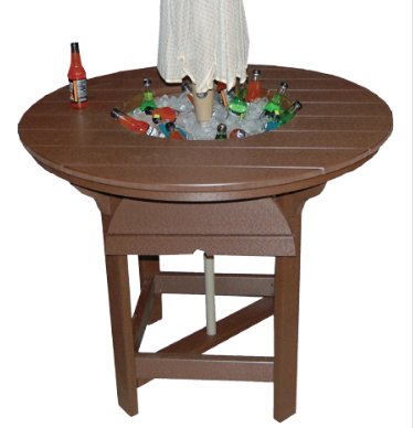 48&quot; Round Dining Table w/Bowl