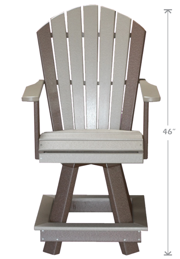 20&quot; Swivel Counter Chair