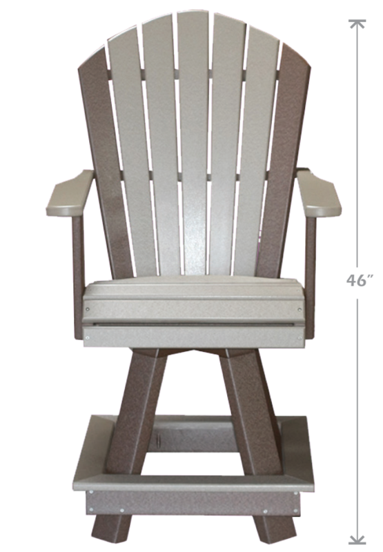 20&quot; Swivel Counter Chair