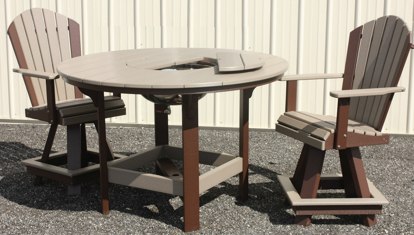 54&quot; Round Bar Table w/Bowl