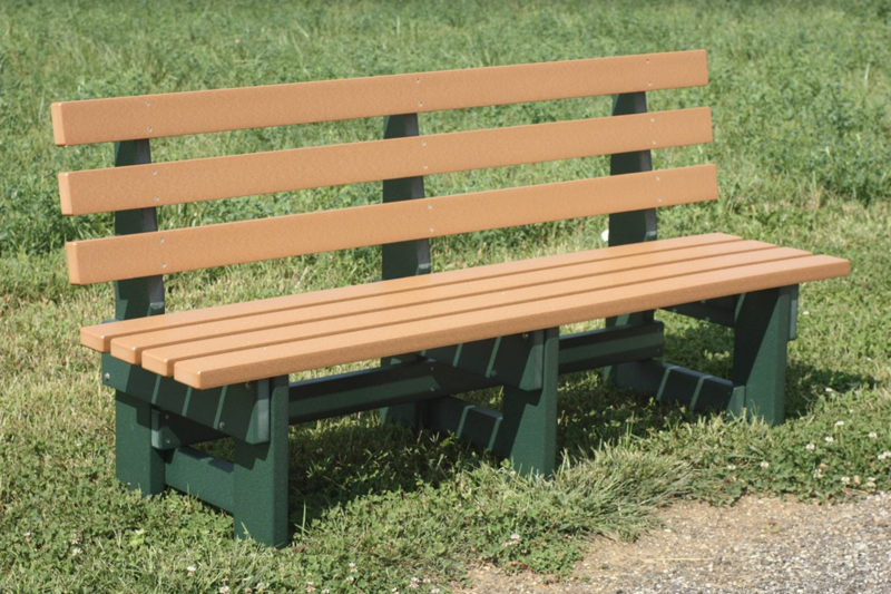 6&#39; Commercial Park Bench