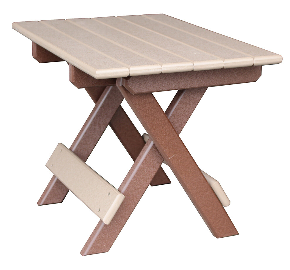 Folding End Table