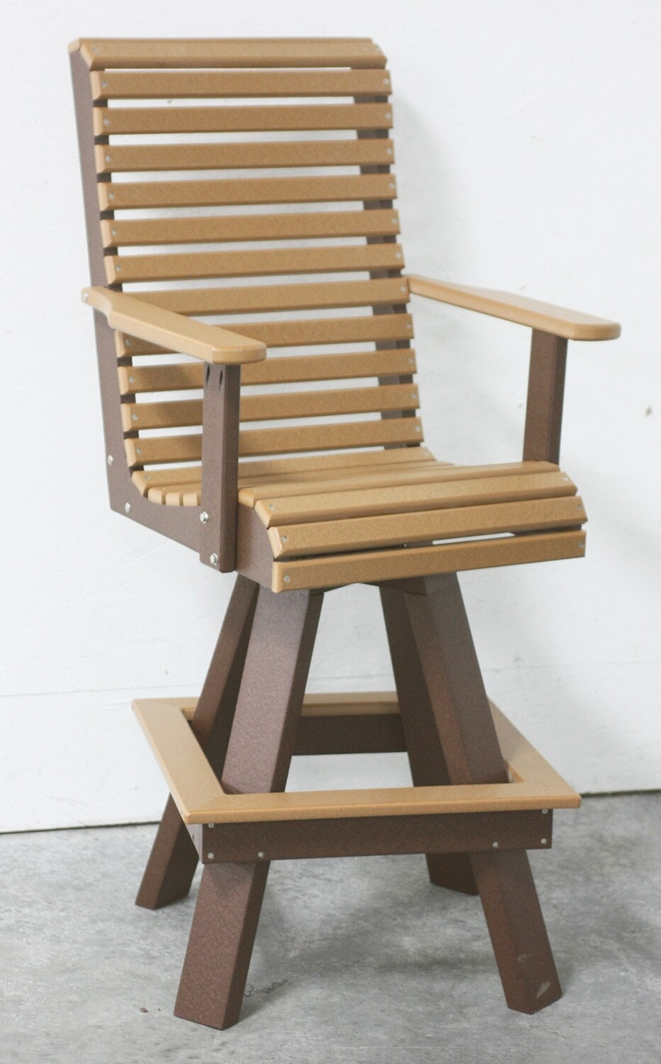 20&quot; Rollback Swivel Bar Chair