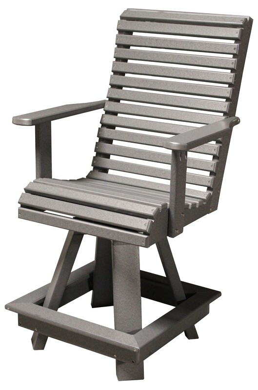 20&quot; Rollback Swivel Counter Chair